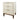 Brinley  Nightstand/Side Table 3 Drawers Walnut Legs