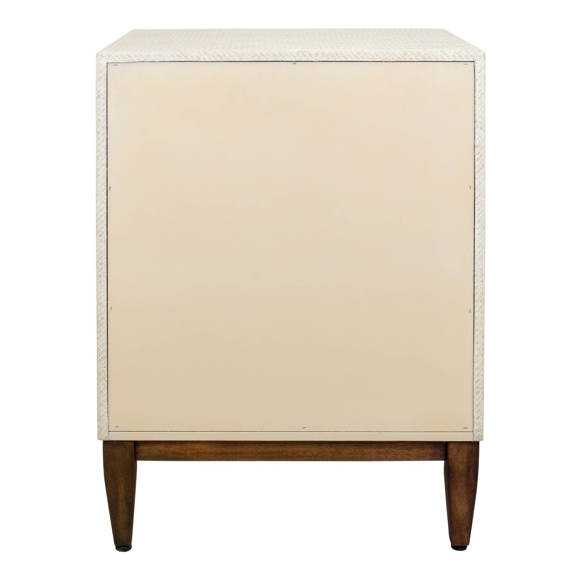 Brinley  Nightstand/Side Table 3 Drawers Walnut Legs - What A Room