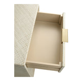Brinley  Nightstand/Side Table 3 Drawers Walnut Legs - What A Room
