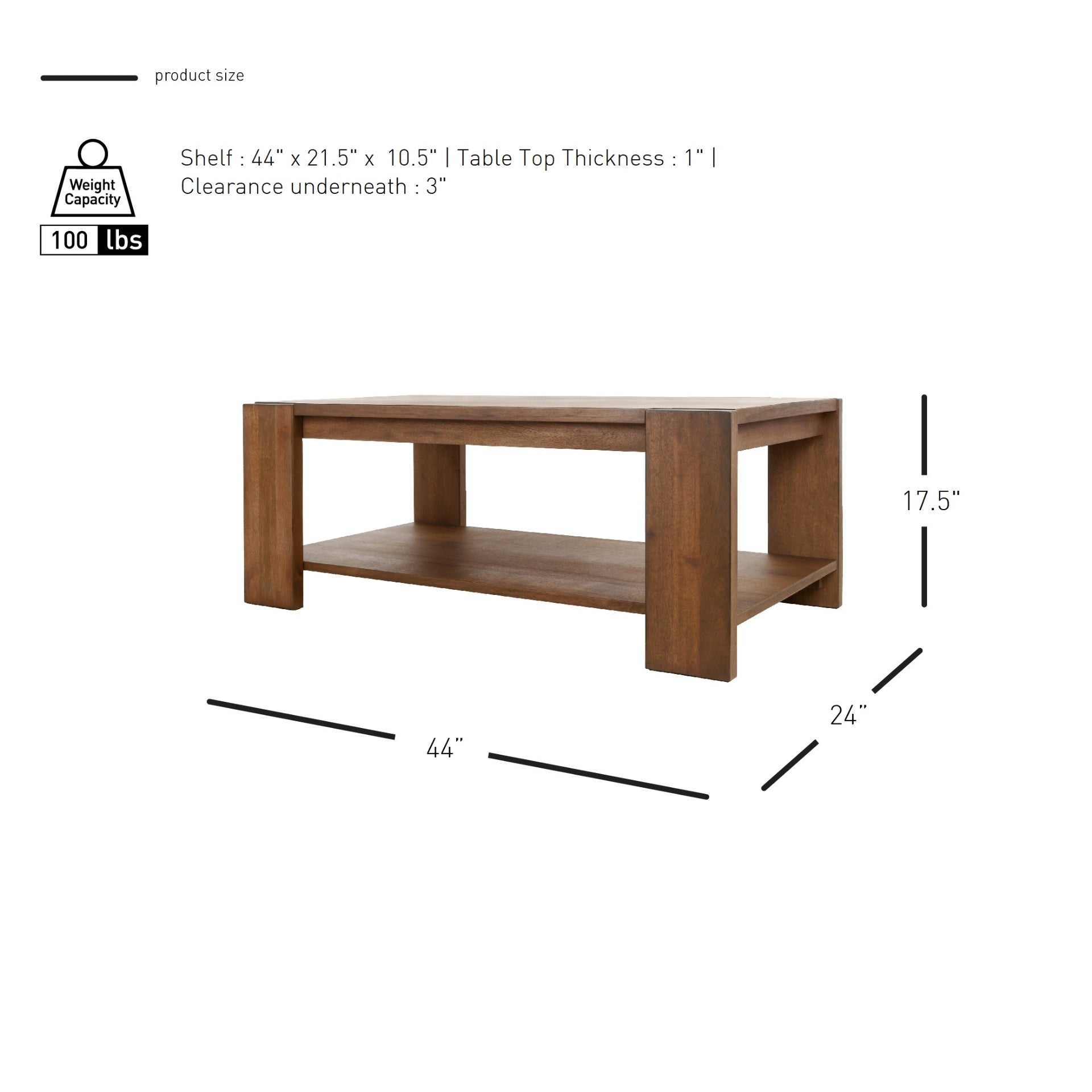Morton  Rectangular Coffee Table - What A Room