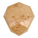 Malva Burl Wood Side/End Table - What A Room