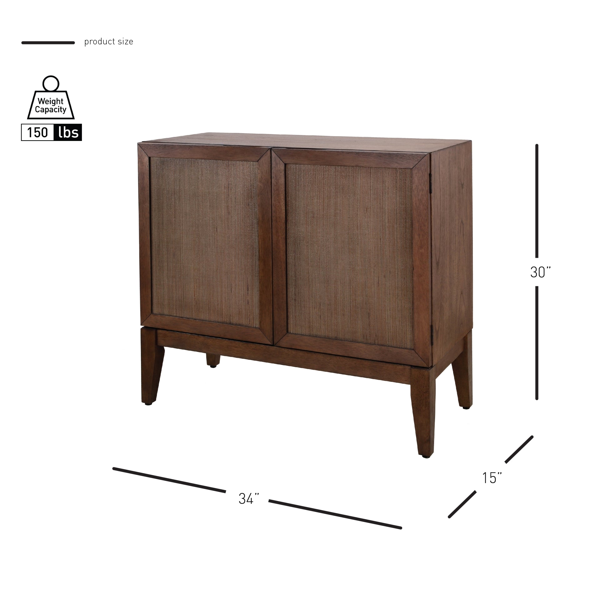 Deria Cabinet 2 Doors - What A Room