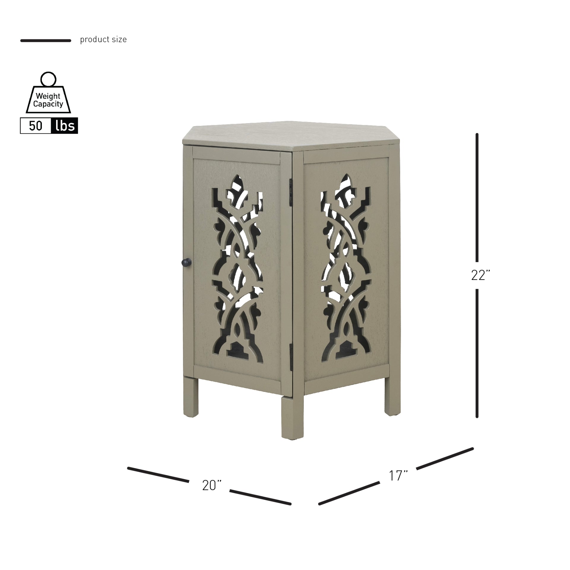Seema Side/End Table - What A Room