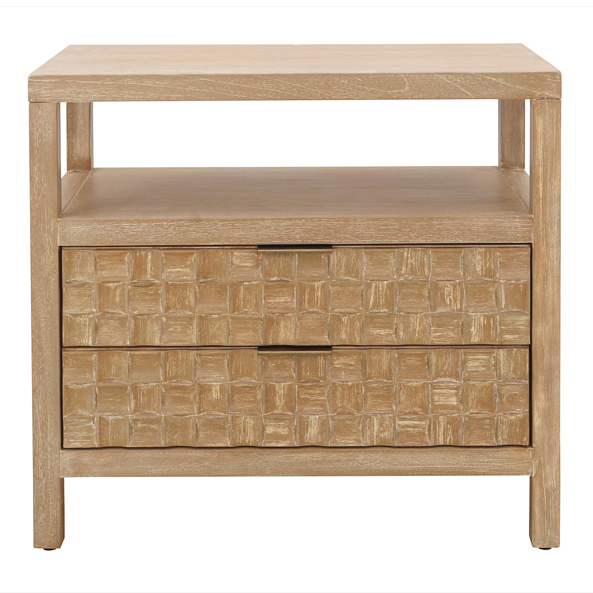 Terrena Nightstand/Side Table 2 Drawers - What A Room