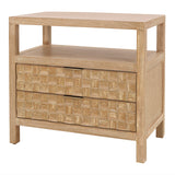 Terrena Nightstand/Side Table 2 Drawers - What A Room