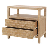 Terrena Nightstand/Side Table 2 Drawers - What A Room