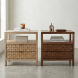 Terrena Nightstand/Side Table 2 Drawers - What A Room