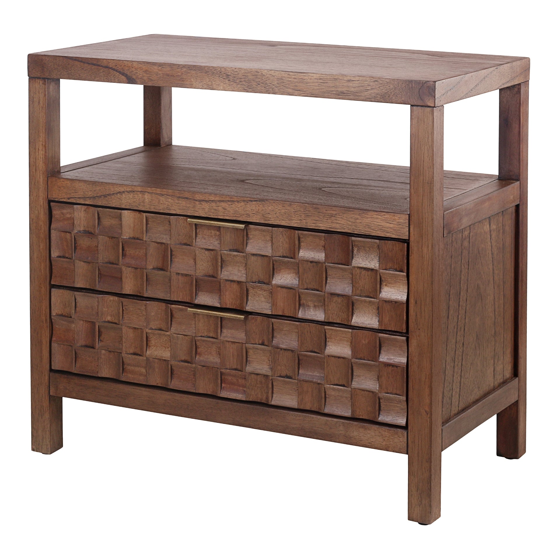 Terrena Nightstand/Side Table 2 Drawers - What A Room