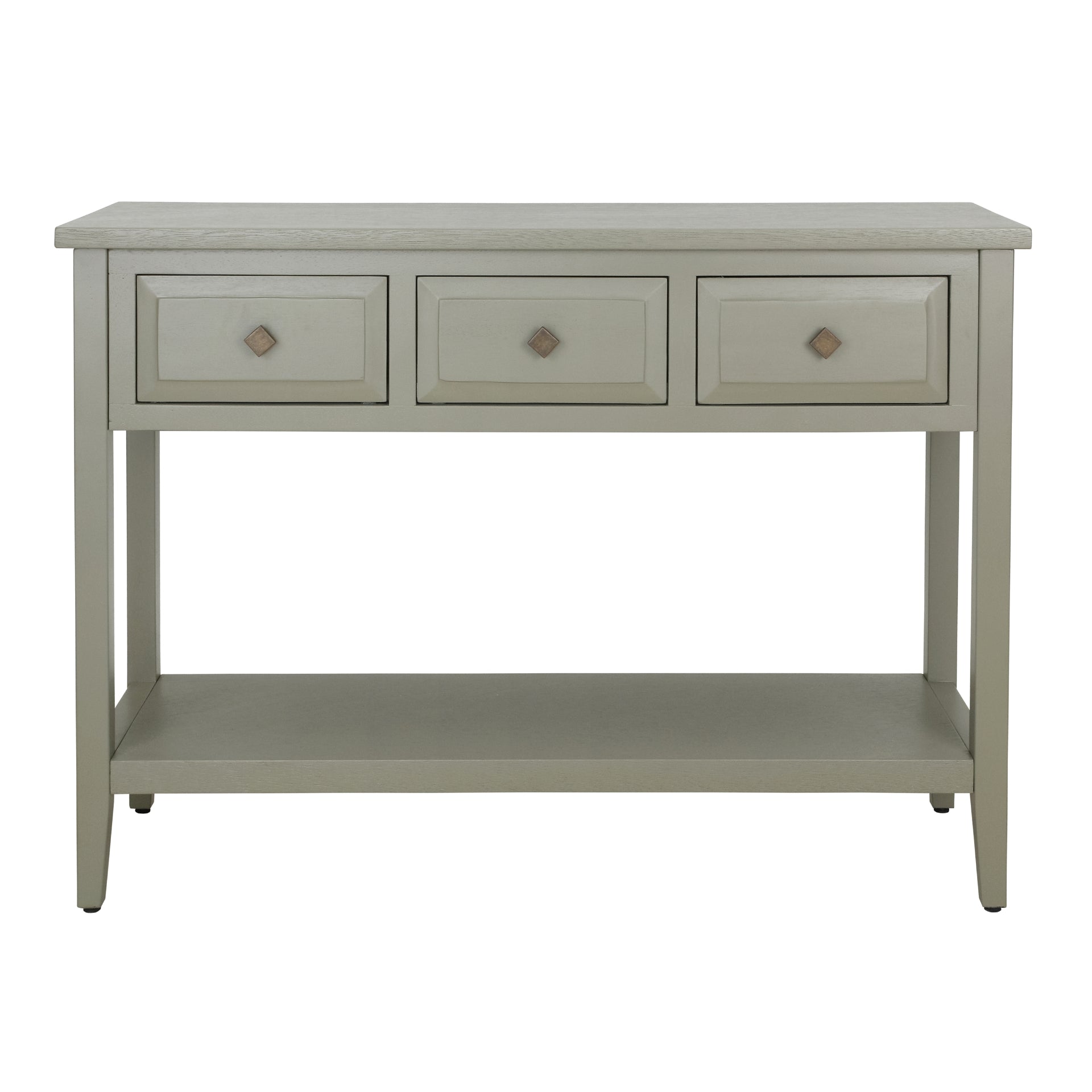 Wexford Console Table 3 Drawers w/ Shelf - What A Room