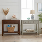 Wexford Console Table 3 Drawers w/ Shelf - What A Room