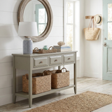 Wexford Console Table 3 Drawers w/ Shelf - What A Room