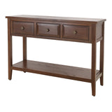 Wexford Console Table 3 Drawers w/ Shelf - What A Room