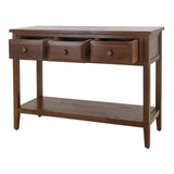 Wexford Console Table 3 Drawers w/ Shelf - What A Room