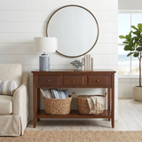 Wexford Console Table 3 Drawers w/ Shelf - What A Room