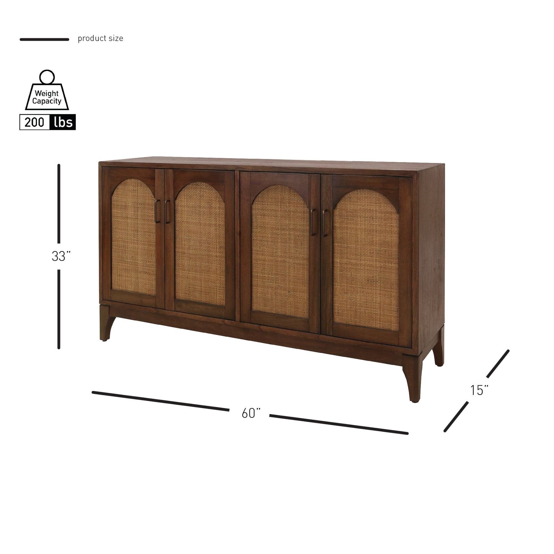 Chantilly Buffet/Sideboard 4 Doors - What A Room