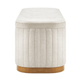 Clinton Chenille Storage Bench - What A Room