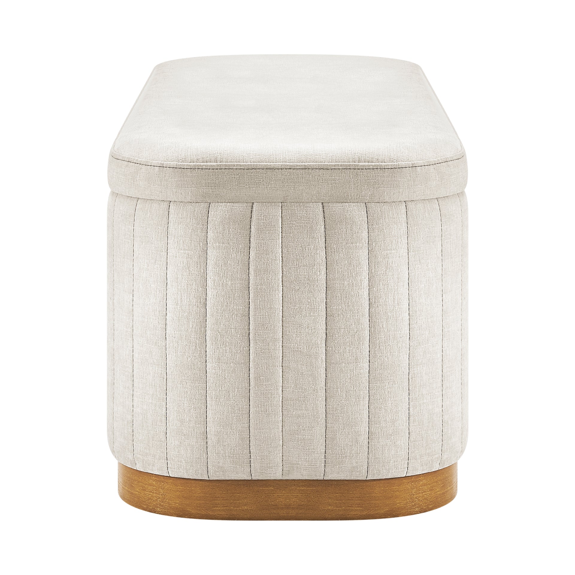 Clinton Chenille Storage Bench - What A Room