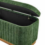 Clinton Chenille Storage Bench - What A Room