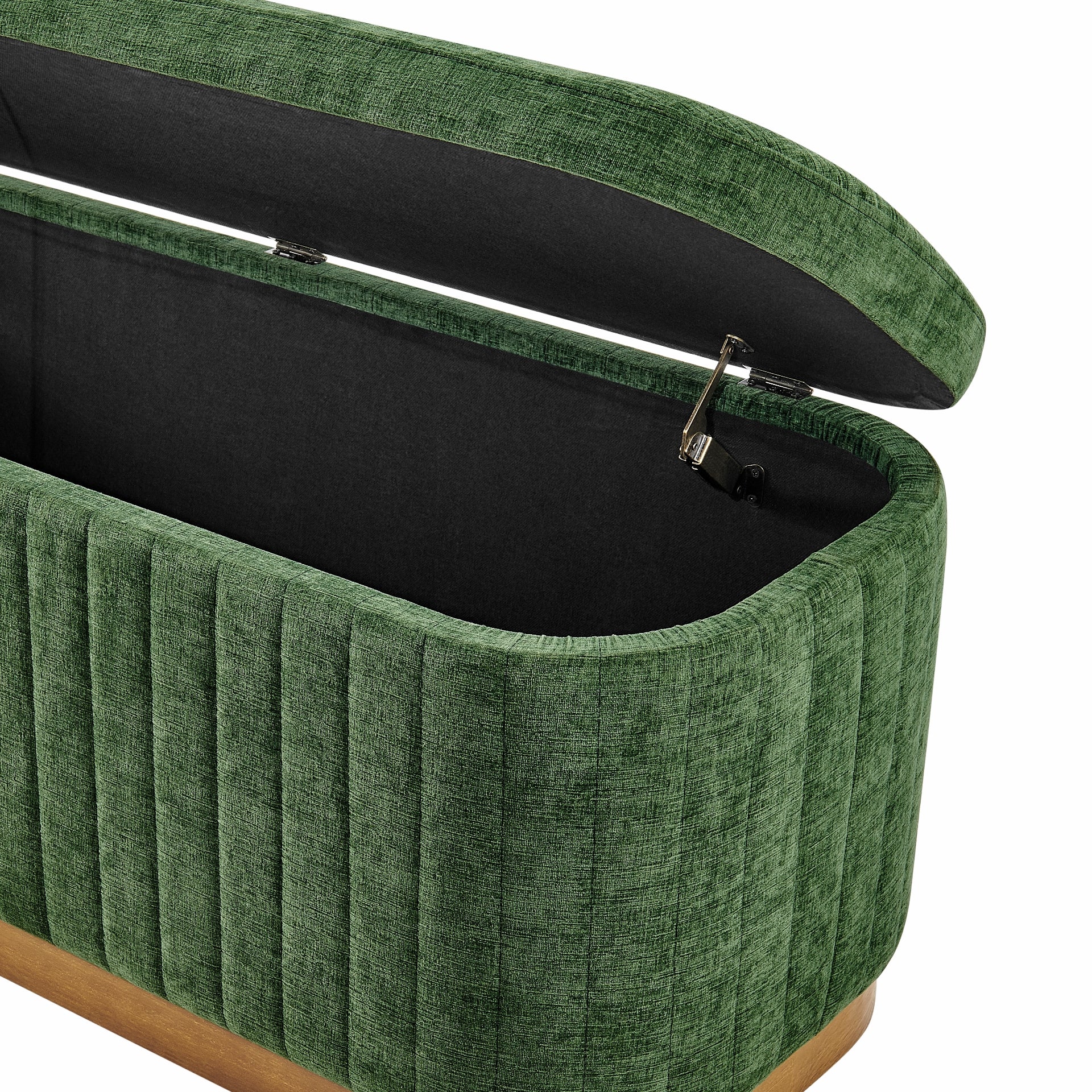 Clinton Chenille Storage Bench - What A Room