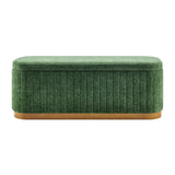 Clinton Chenille Storage Bench - What A Room