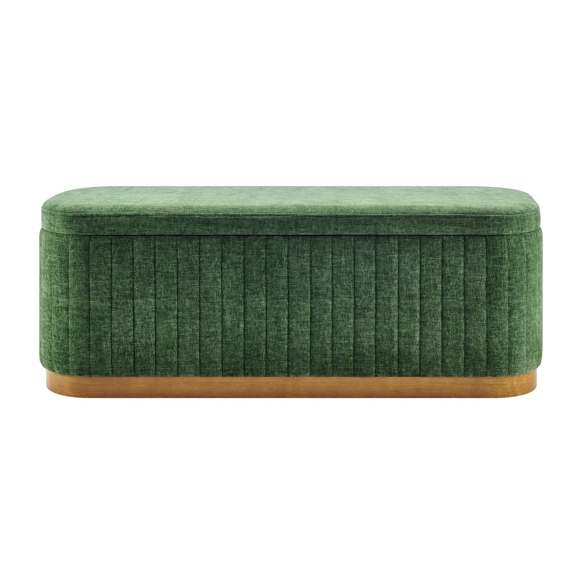 Clinton Chenille Storage Bench - What A Room