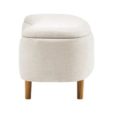 Leony Chenille Storage Bench - What A Room