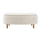 Leony Chenille Storage Bench - What A Room