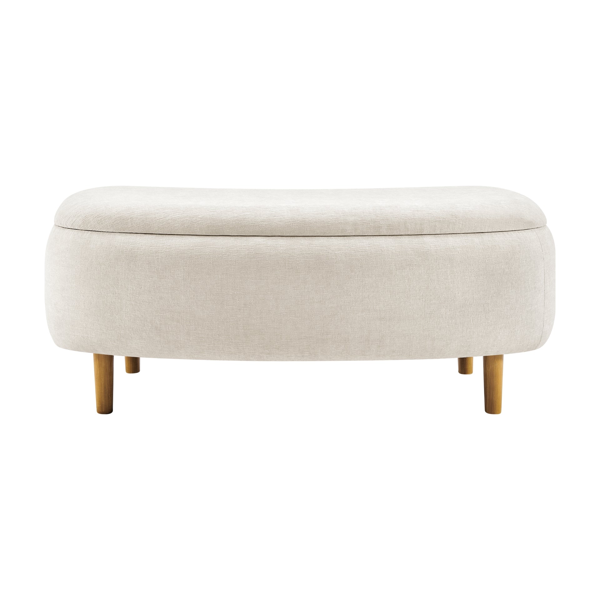 Leony Chenille Storage Bench - What A Room