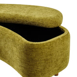 Leony Chenille Storage Bench - What A Room