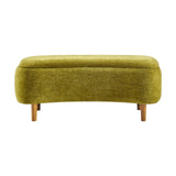 Leony Chenille Storage Bench - What A Room