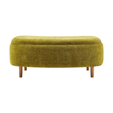 Leony Chenille Storage Bench - What A Room