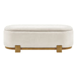 Ayleen Chenille Storage Bench - What A Room