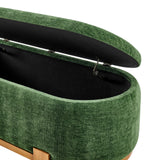 Ayleen Chenille Storage Bench - What A Room