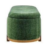 Ayleen Chenille Storage Bench - What A Room