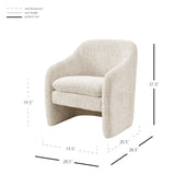 Zella Fabric Accent Arm Chair - What A Room