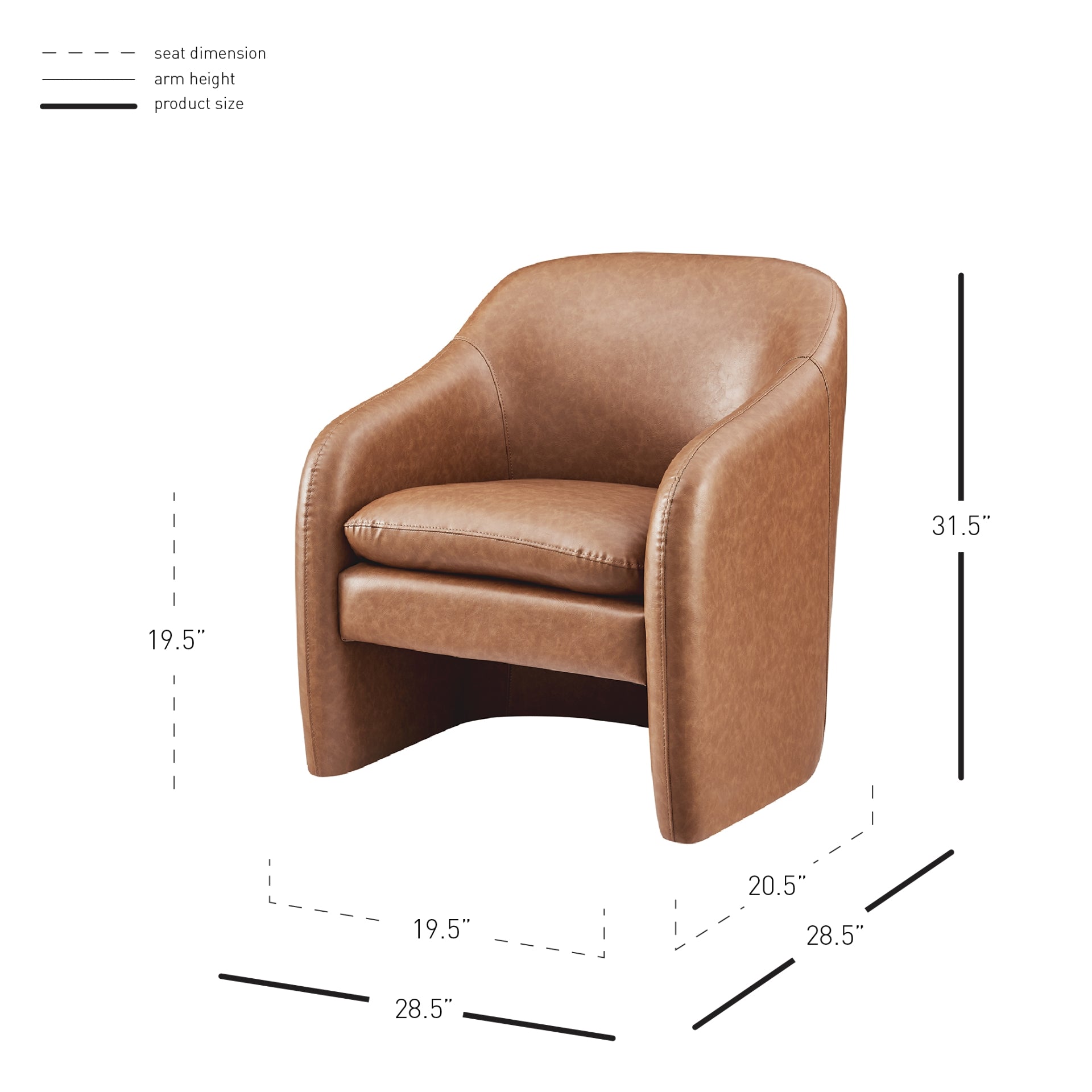 Zella  Accent Arm Chair - What A Room