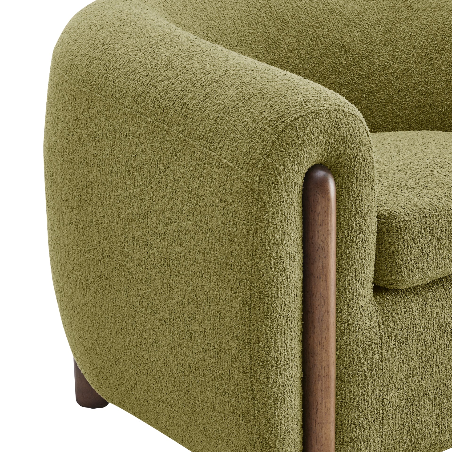 Cordelia Boucle Accent Arm Chair - What A Room