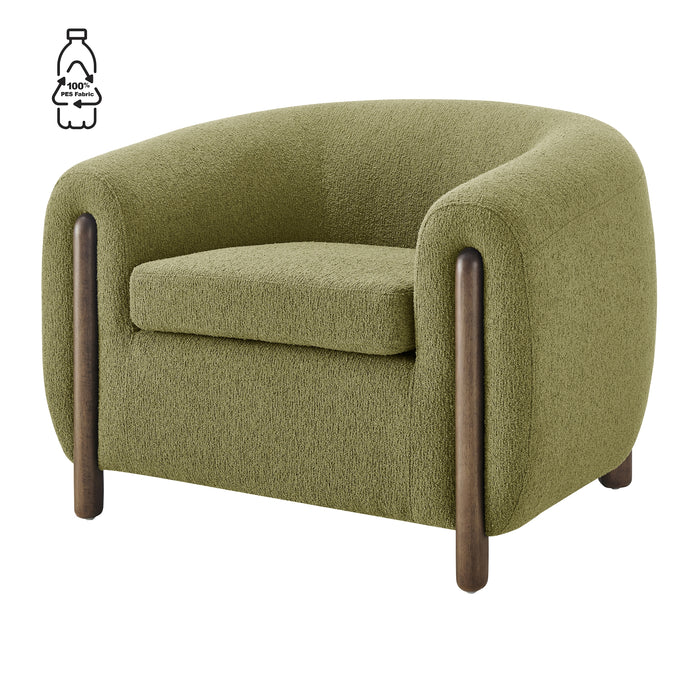 Cordelia Boucle Accent Arm Chair - What A Room