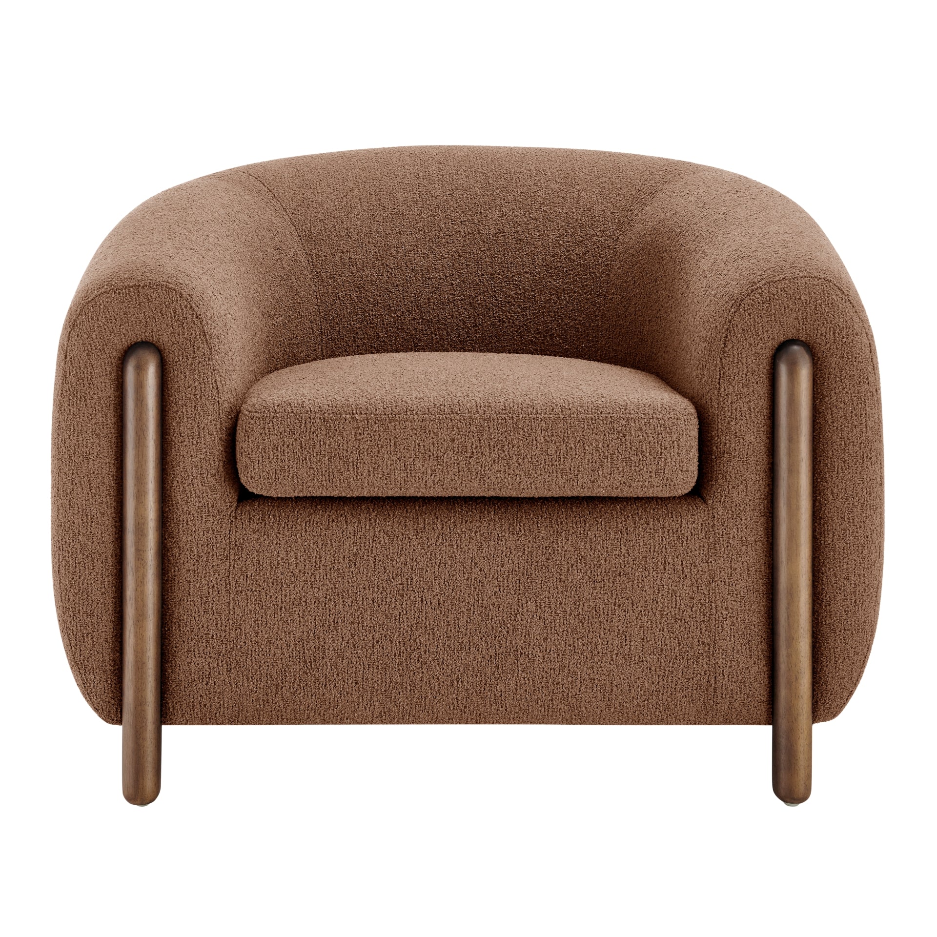 Cordelia Boucle Accent Arm Chair - What A Room