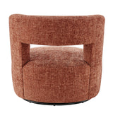 Jazzlyn Fabric Swivel Accent Chair - What A Room