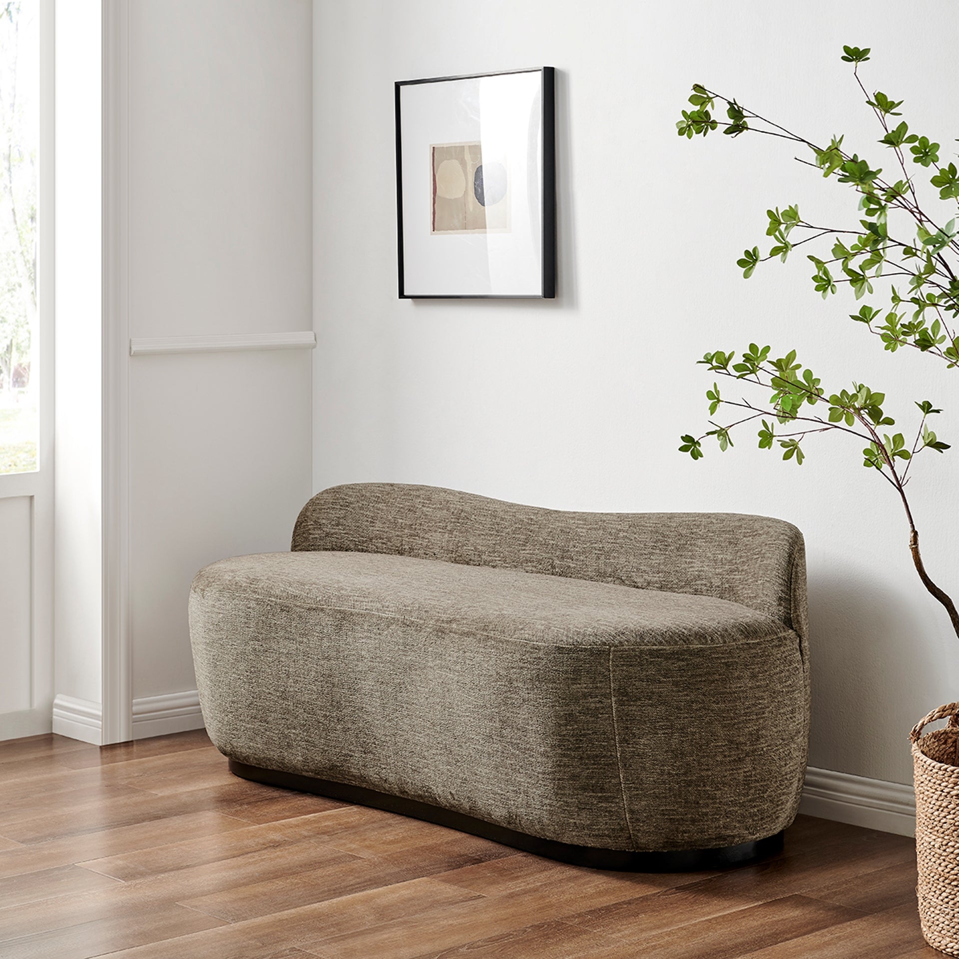 Mandy Fabric Bench - What A Room