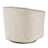 Ernest Fabric Swivel Accent Arm Chair - What A Room