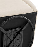 Regina Velvet Swivel Accent Arm Chair - What A Room