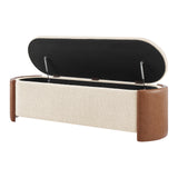 Alyssa Fabric/ Storage Bench - What A Room