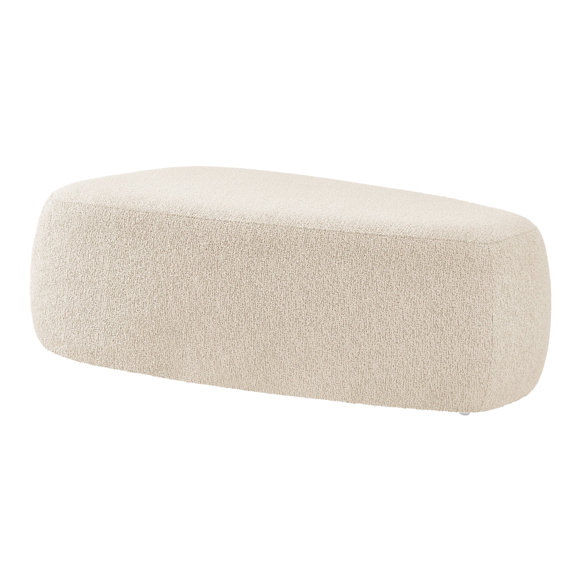 Carlese Fabric Big Ottoman - What A Room