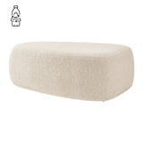 Carlese Fabric Big Ottoman - What A Room