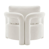 Maisie Faux Shearling Accent Arm Chair - What A Room