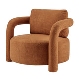 Maisie Faux Shearling Accent Arm Chair - What A Room
