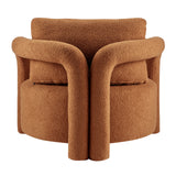 Maisie Faux Shearling Accent Arm Chair - What A Room
