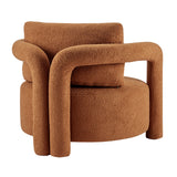 Maisie Faux Shearling Accent Arm Chair - What A Room